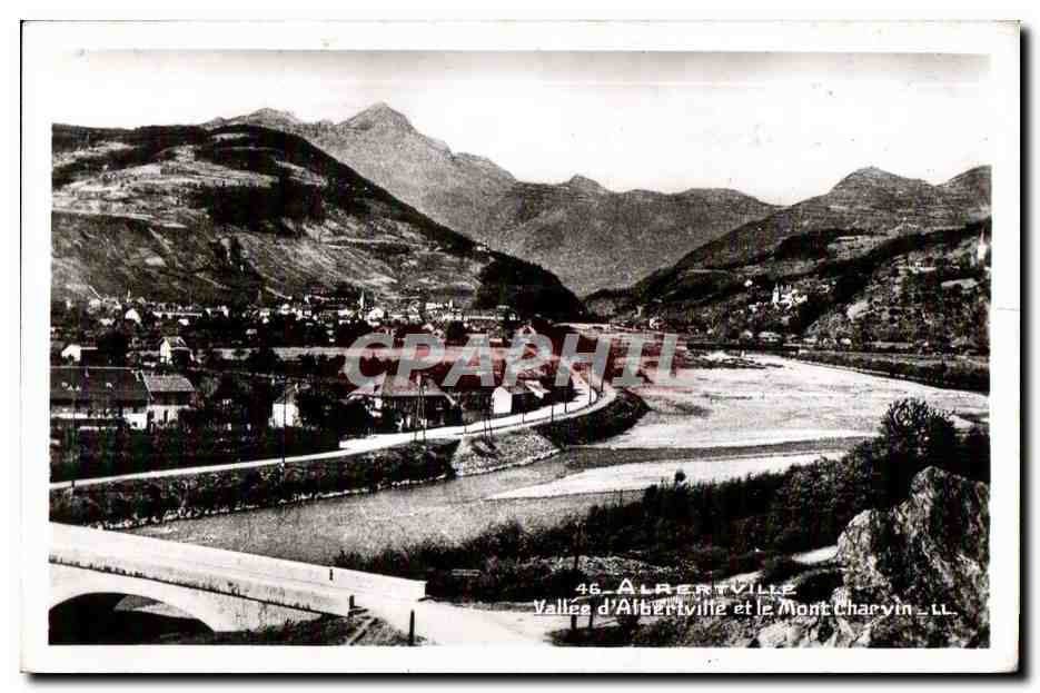 CPA d Albertville Vallee et le Mont Charvin LL