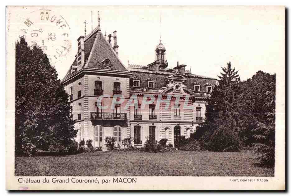 CPA Macon Chateau du Grand Couronne 