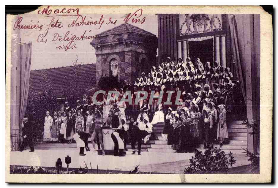 Châteauneuf-du-Pape — Première Fête Nationale des Vins — Délegation