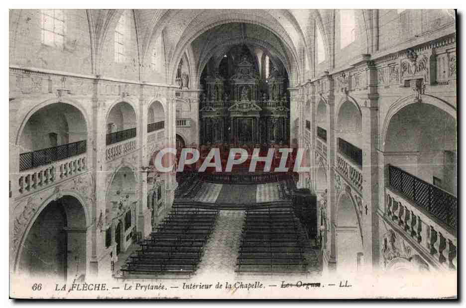 CPA La Fleche Le Prytanee Interieur de la Chapelle