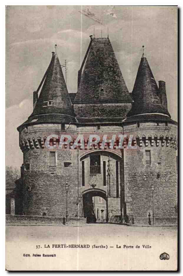 CPA La Ferte Bernard (Sarthe) La Porte de Ville