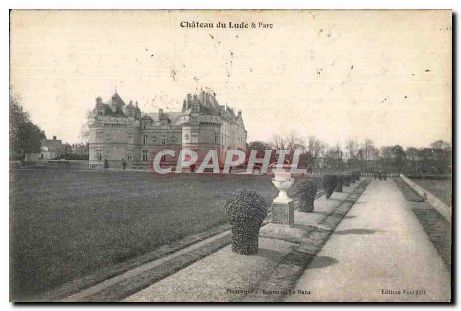 CPA Chateau du Lude Parc