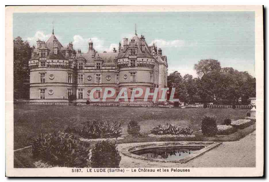 Le Lude (Sarthe) — Le Château et les Pelouses