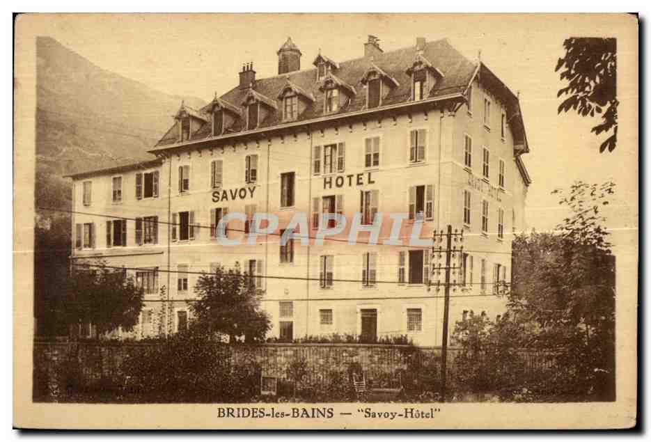 CPA Brides les Bains Savoy-Hotel