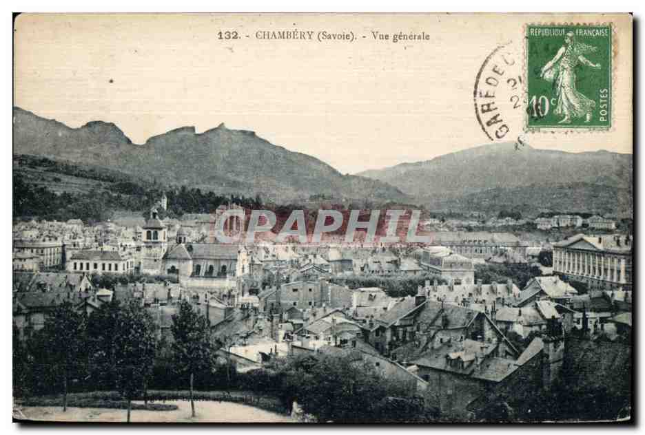 CPA Chambery (Savoie)- Vue generale