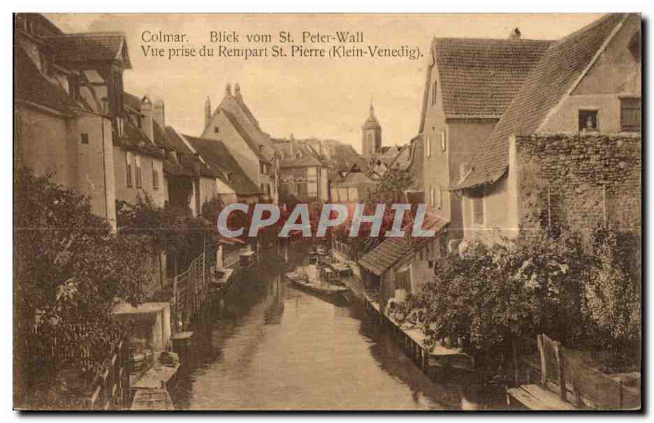 Colmar — View taken from the St. Pierre Rampart (Klein-Venedig) — publisher not visible