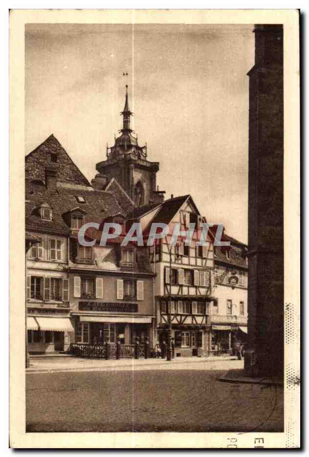 CPA Colmar place des domonicains