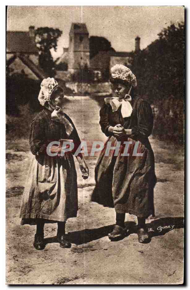 CPA La Normandie Pittoresque Folklore Costume