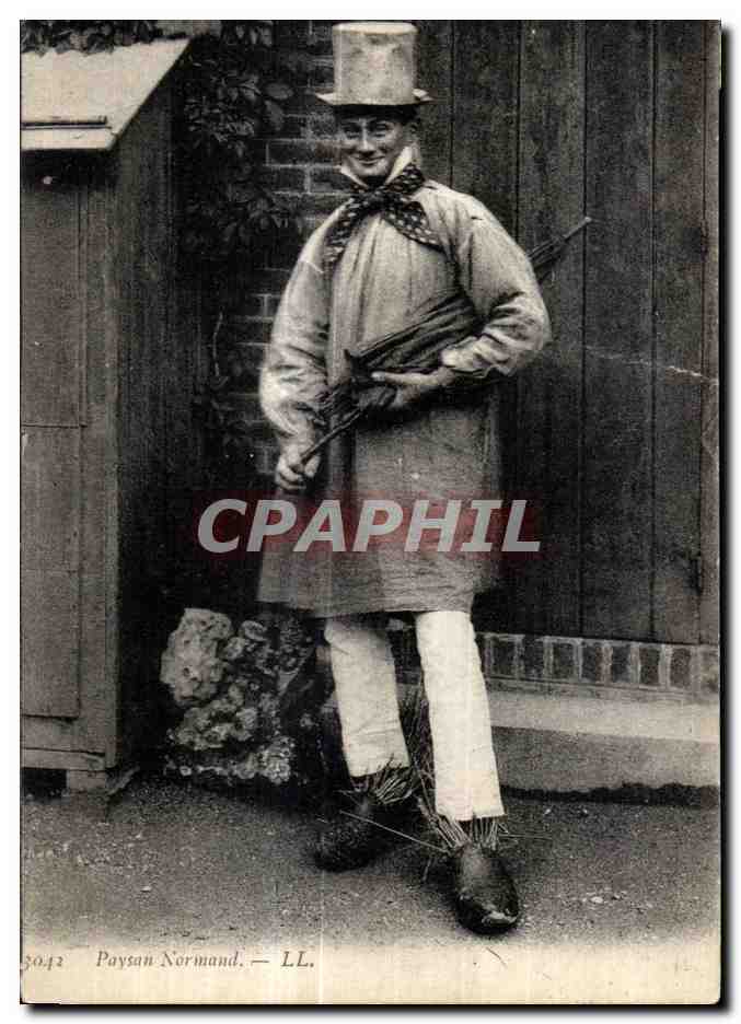 CPA Paysan Normand Folklore Costume Normandie