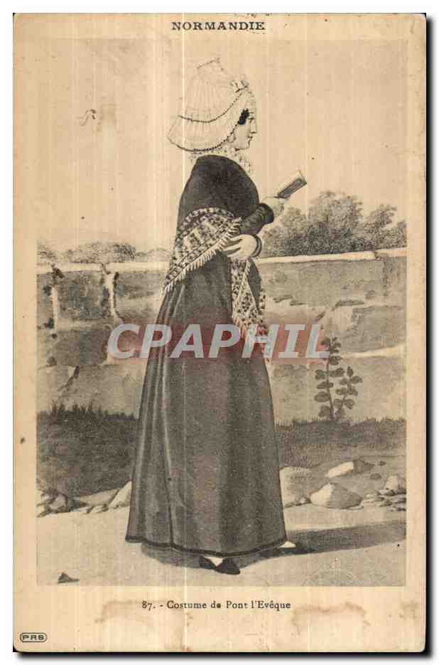 Normandie — Costume de Pont-l'Évêque — PRS n°87