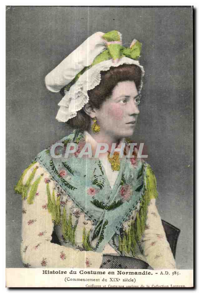 CPA Histoire du Costume en Normandie AD