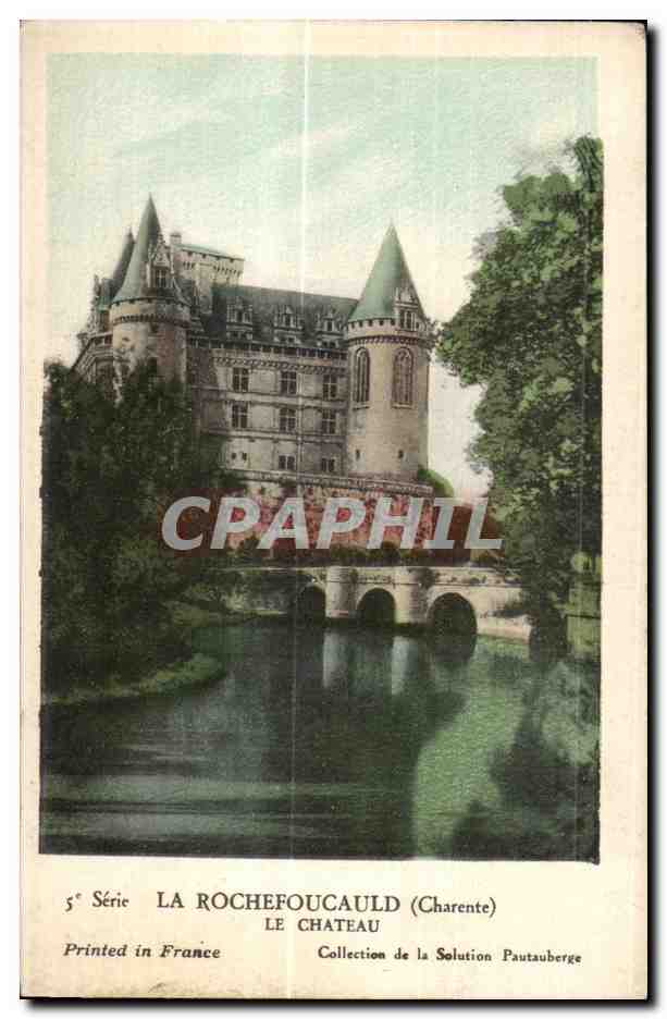CPA La Rochefoucauld (Charente) Le Chateau