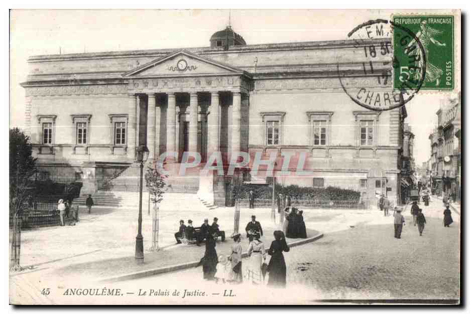 CPA Angouleme Saint Cybard et la Vallie de la Charente