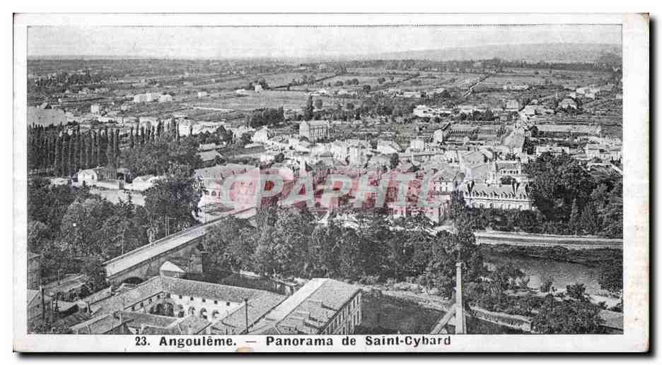 Saint-Cybard — Panorama de Saint-Cybard — Angoulême, n°23