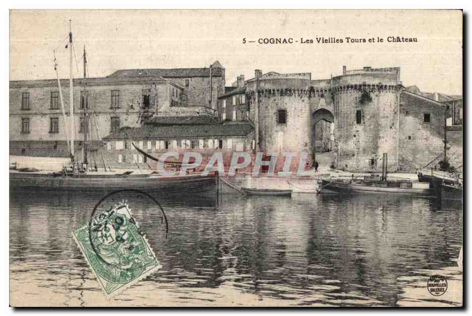 Cognac — Les Vieilles Tours et le Château — Cognac