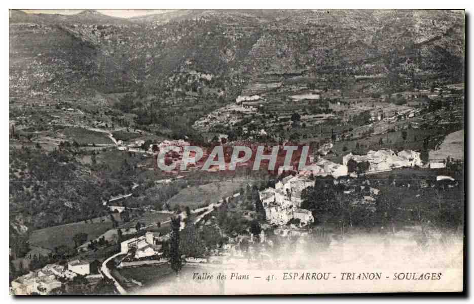 CPA Vallee des Plans Esparrou Trianon Soulages