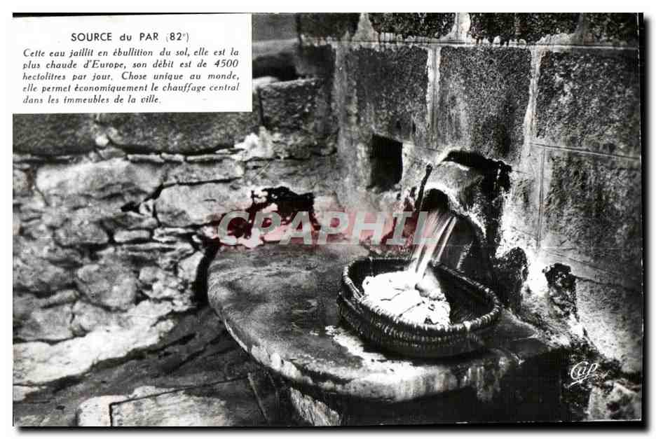 CPSM Chaudesaigues (Cantal) station Thermale Source du Par 