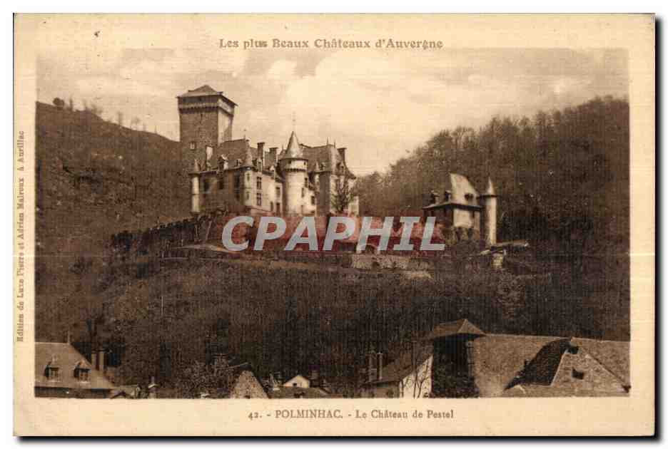 CPA Polminhac Le Chateau de Pestel