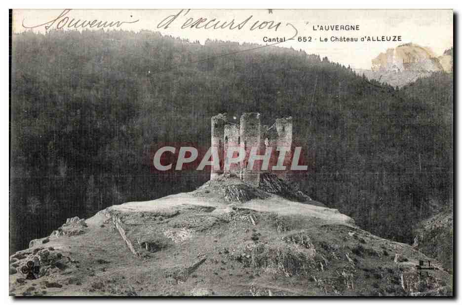 CPA L Auvergne Cantal Le Chateau d Alleuze