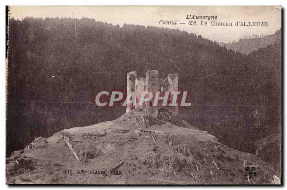 CPA L Auvergne Cantal Le Chateau d Alleuze