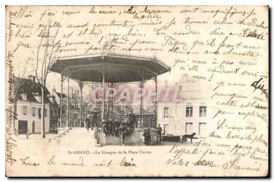St-AMAND - Il Kiosco della Piazza Quadrata