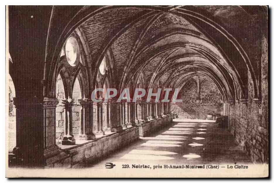 CPA Noirlac pres St Amand montrond (Cher) le cloitre