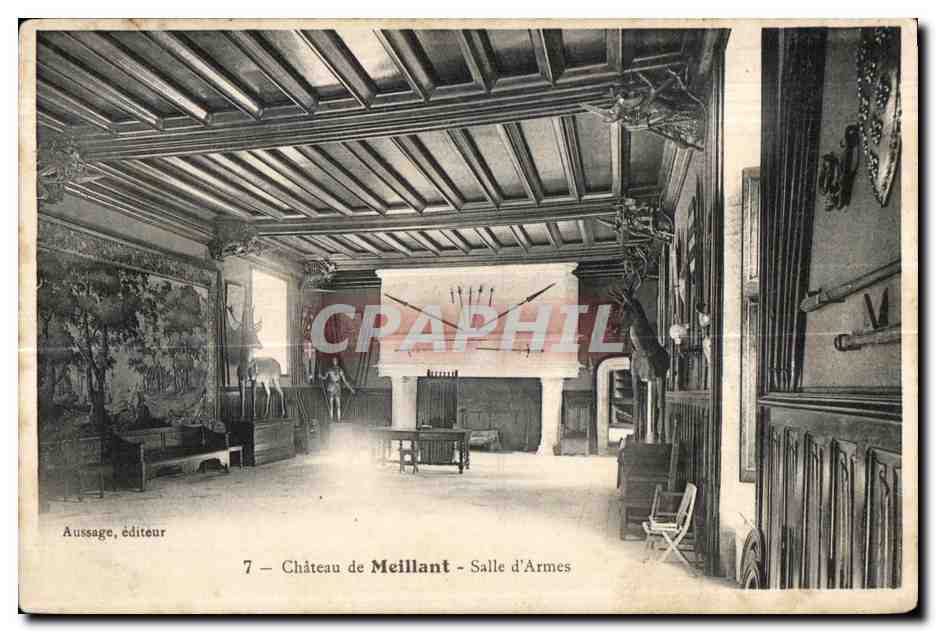 Château de Meillant - Salle d'Armes — Aussage, éditeur, n°7