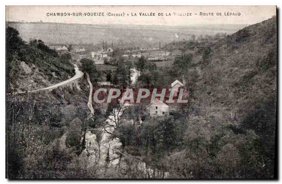 Chambon-sur-Voueize (Cruze) — La Vallée de la Voueize — Route de Lépaud