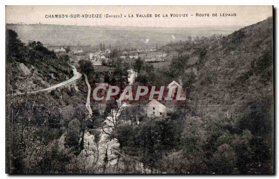 Chambon-sur-Voueize (Chruze) — La Vallée de la Voueize — Route de Lépaud