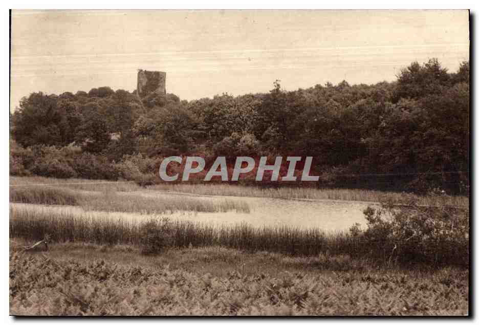 Château de la Motte — ruines d'un donjon — éditeur inconnu, n° de série non visible