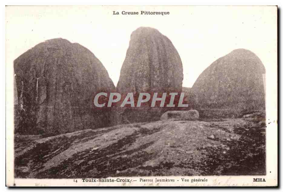 Toulox-Sainte-Croix — Pierres Jauamètres — Vue générale