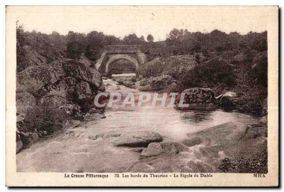 La Creuse Pittoresque — Les bords du Thaurion - La Rigole du Diable — MHA n°32