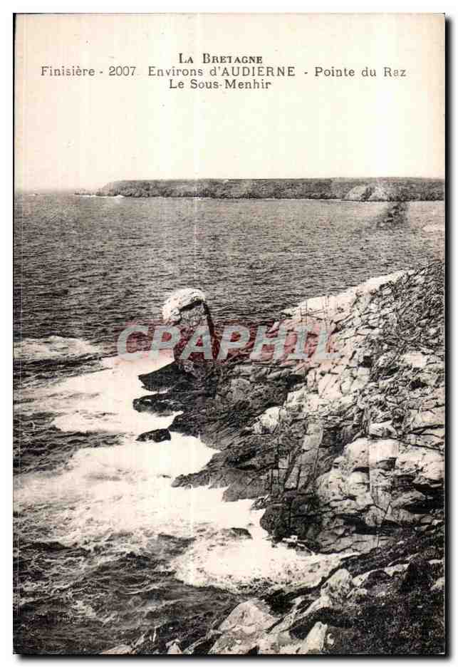 Pointe du Raz - Le Sous-Menhir — La Bretagne, Finisieré 2007