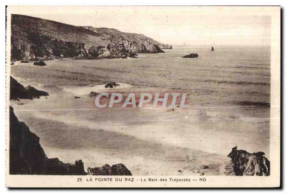 CPA La Pointe du Raz La Baie des Trepasses ND