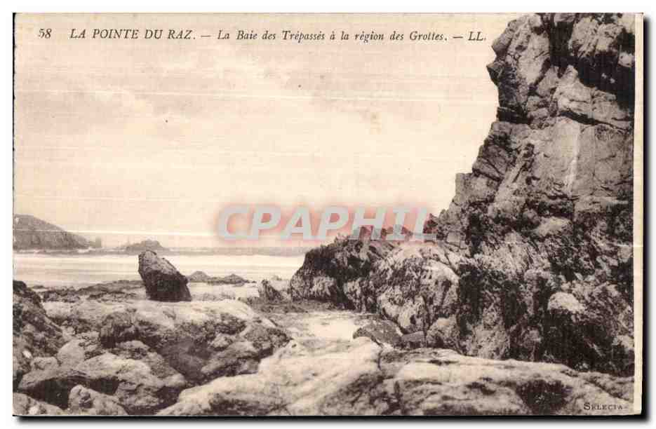 CPA La Pointe du Raz La Baie des Trepasses a la region des Groltes LL