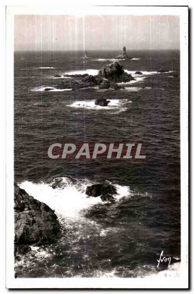CPA Pointe Du Raz (Finistere) Tres Violents remous Provoques Par la Rencontre de l Atlantique et de la Manche