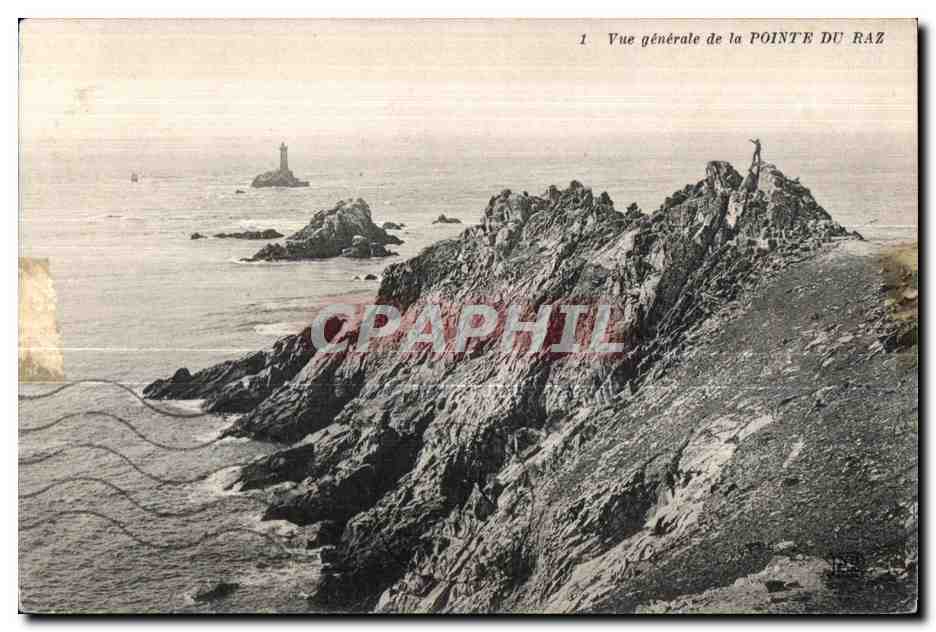 CPA Pointe du Raz Vue generale la 