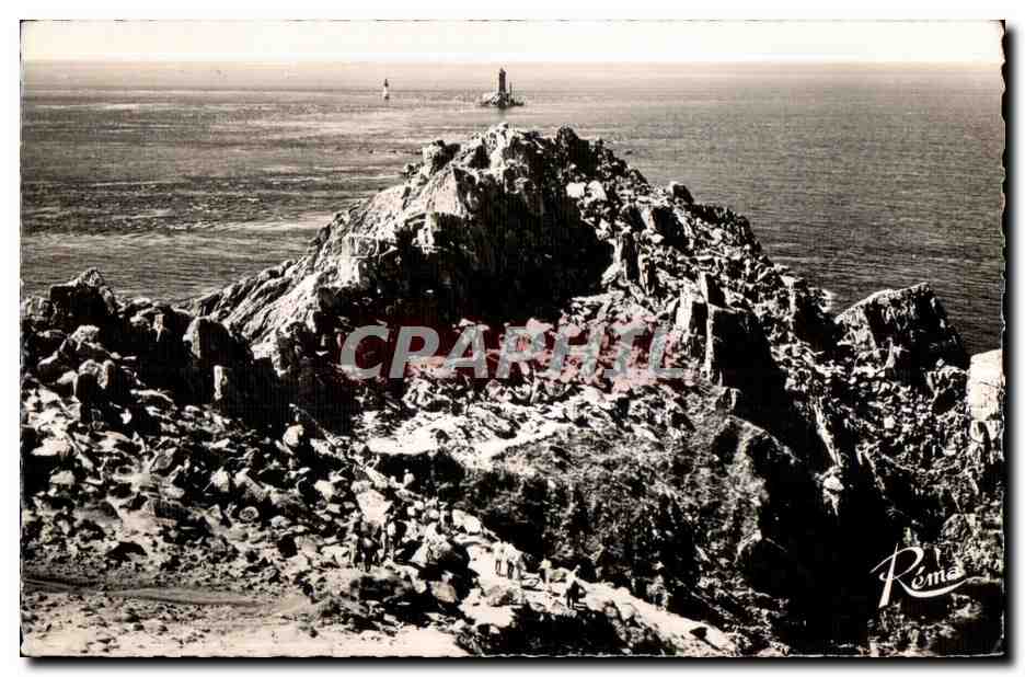 Phare de l'île de Ré — vue depuis les rochers — Roma