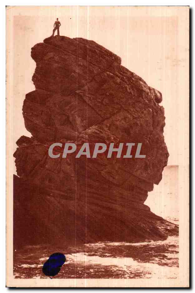 CPA Ponte Du Raz Le Menhi Appele Aussi Thte De Louis Xvi