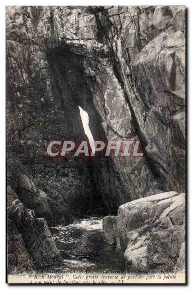 La Pointe du Raz — La Grotte des Carmélites, vue de "Roch Mourhl"