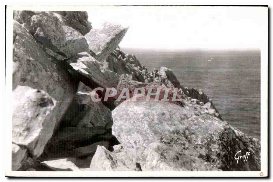 CPA Pointe du Raz En Bretagne de Sein La porte de l Enfer