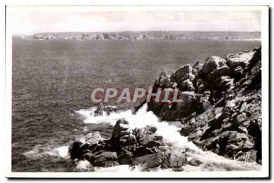 CPA Pointe du Raz En Bretagne de Sein Le moine Couche et la Pointe du Vau