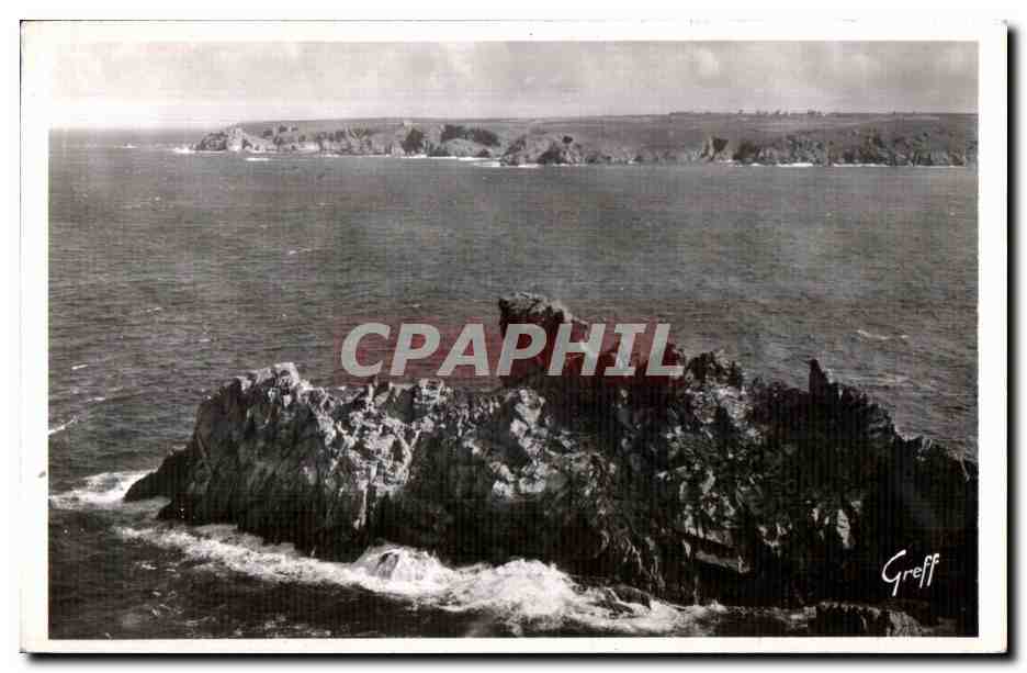 CPA Pointe du Raz En Bretagne de Sein (Finistere)La Roche Longue et La Pointe du Van