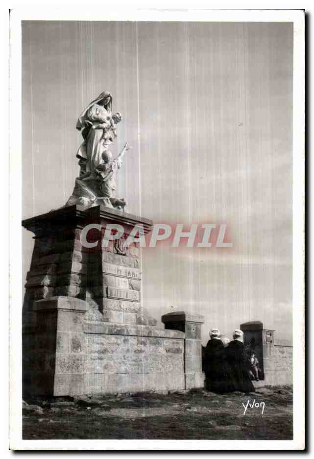 CPA Pointe du Raz La Douce France (Finistere) Priere a Notre Dame des Naufrages Seulp Godebsky