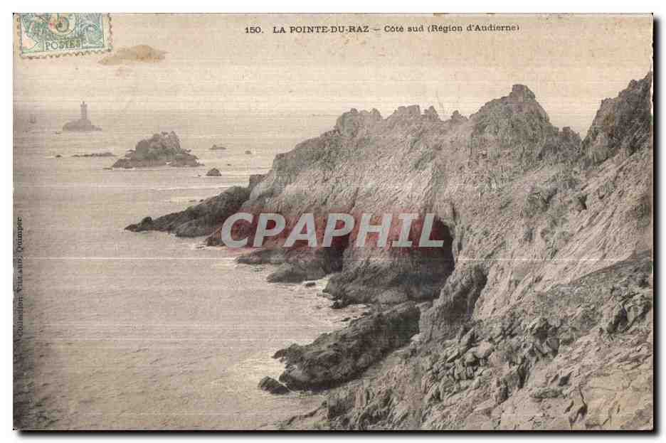 CPA La Pointe Du Raz cote sud (Region d audierne)
