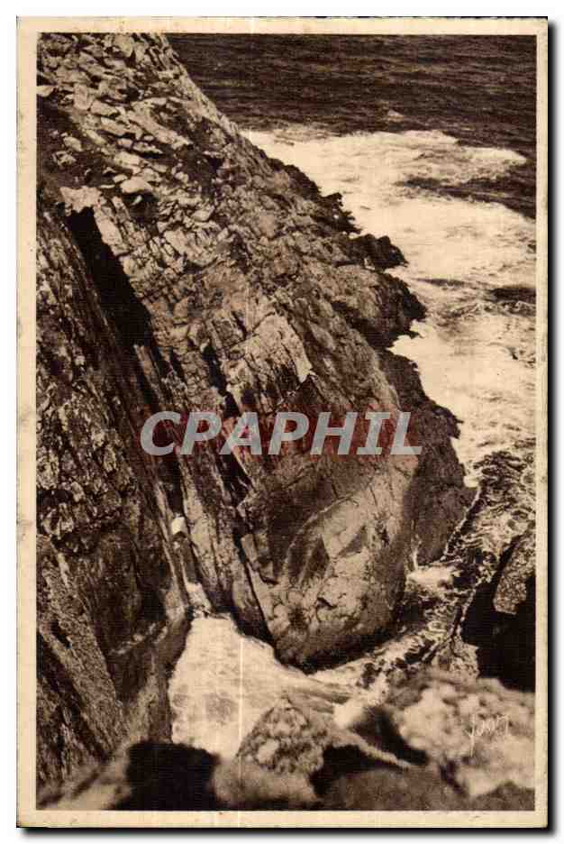 CPA Pointe du Raz De sein (Finistere) L Enfer de Plogoff