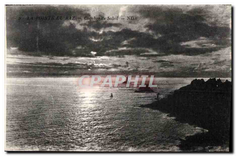 CPA Pointe Du Raz Coacherde Soleil