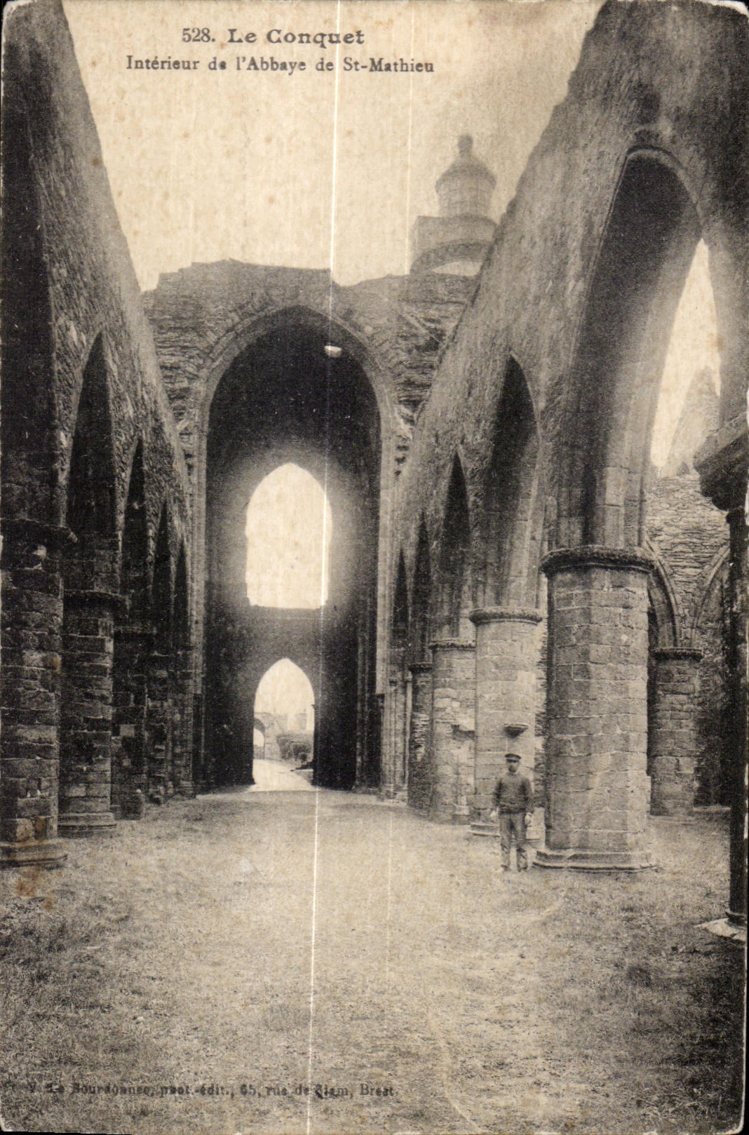 Le Conquet - Pointe Saint Mathieu - Ruines de l Abbaye - CPA