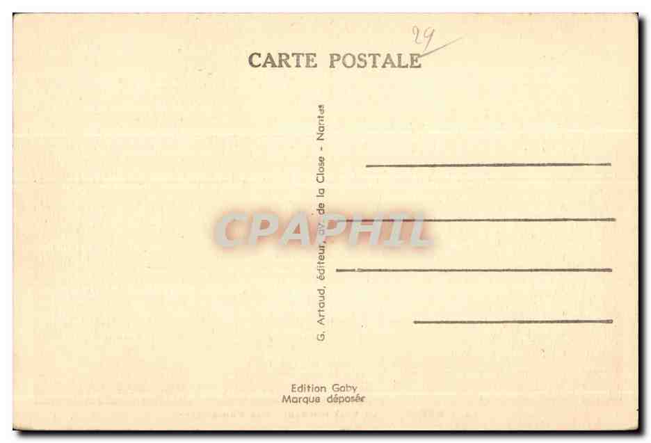 Brest - Le Pont National - Vue d Ensemble - CPA — Rückseite