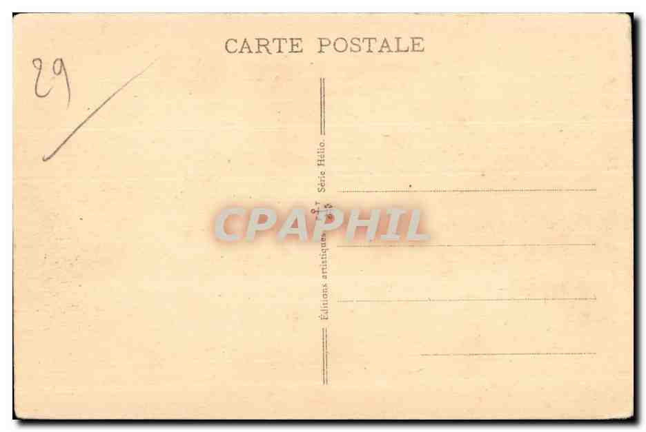 Brest - Vue sur la Rade - Port de Commerce - CPA — Rückseite
